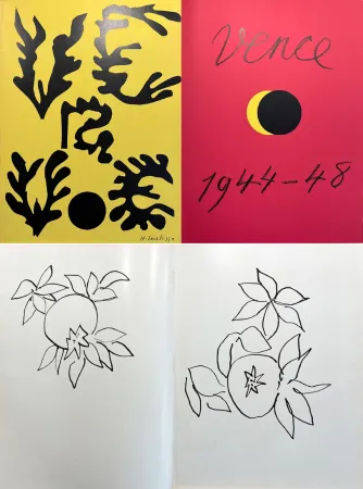 挿絵入り本 Matisse - VERVE VOL. VI - N° 21-22. VENCE 1944-48 : PEINTURES ET DESSINS DE MATISSE.
