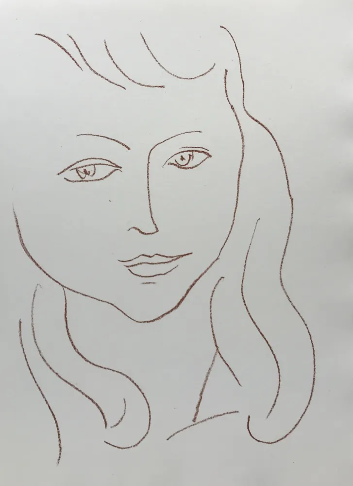 リトグラフ Matisse - Visages II