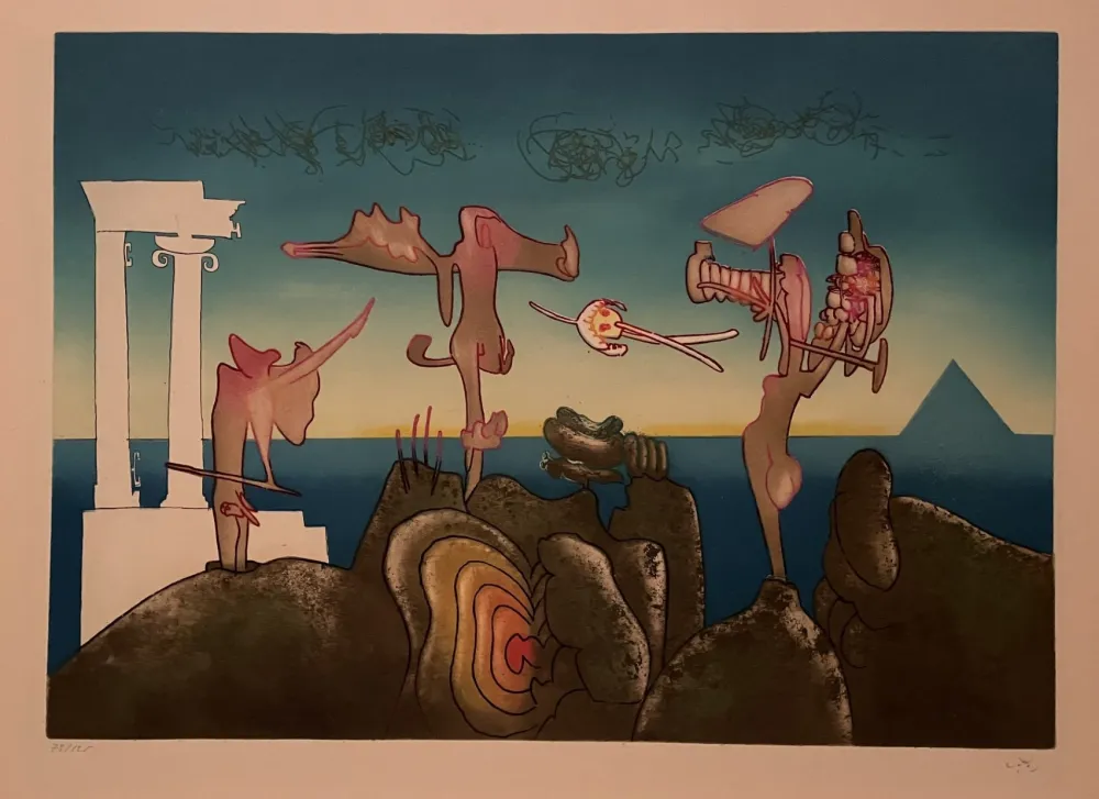 エッチングと　アクチアント Matta - 5 PM from L'arc obscur des heures