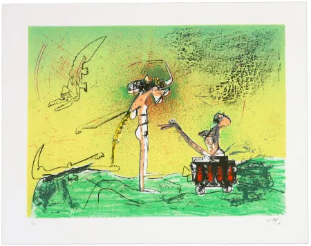 リトグラフ Matta - All Cosmicstrippers II