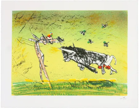 リトグラフ Matta - All Cosmicstrippers IV