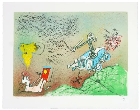 リトグラフ Matta - All Cosmicstrippers X