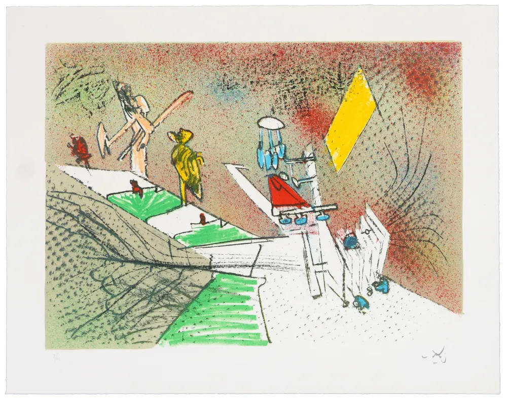 リトグラフ Matta - All Cosmicstrippers XII