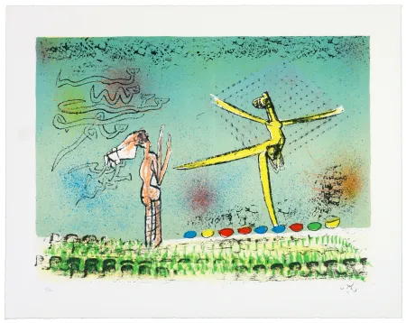 リトグラフ Matta - All Cosmicstrippers XV