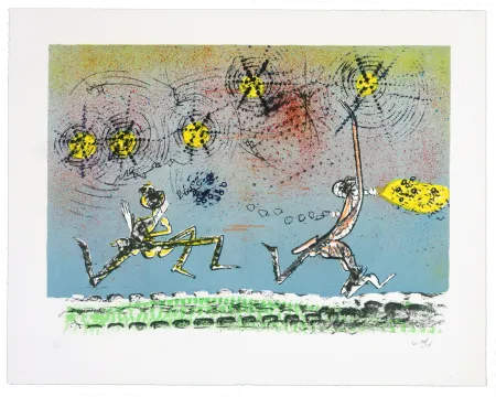 リトグラフ Matta - All Cosmicstrippers XVI