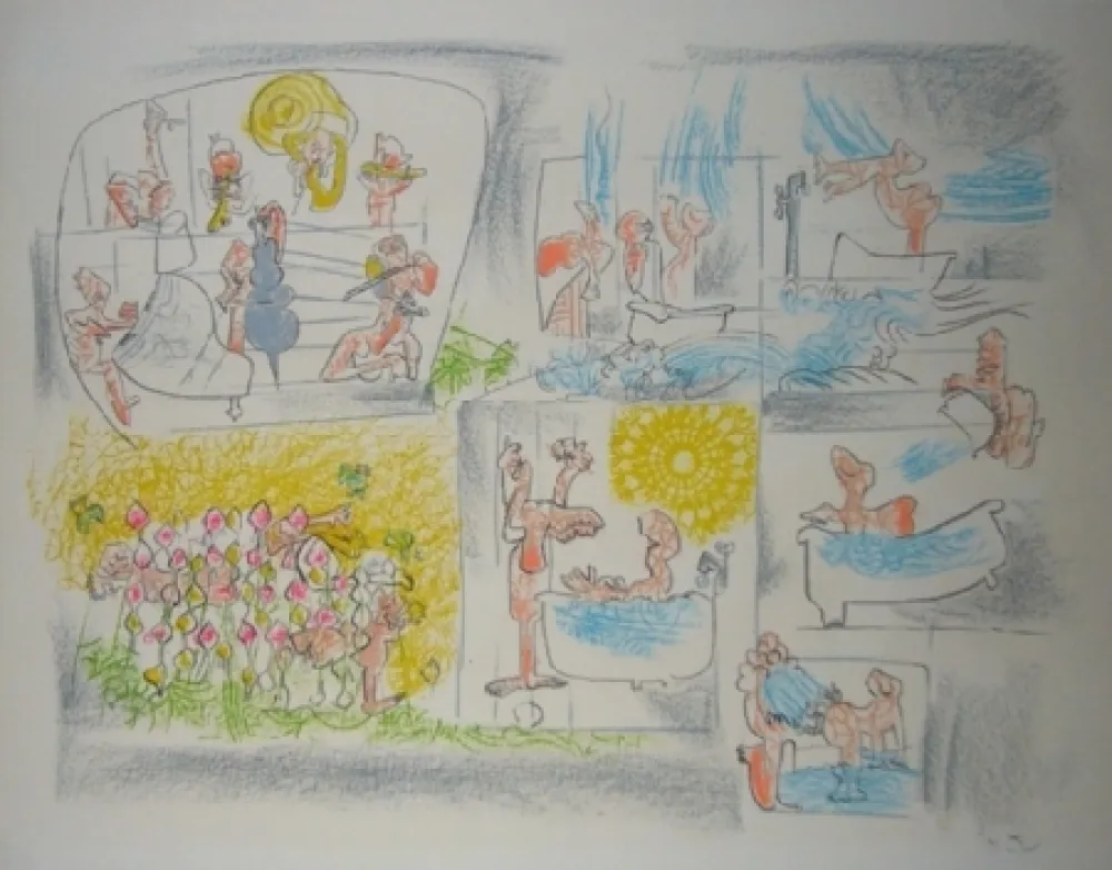 リトグラフ Matta - Baden-Baden