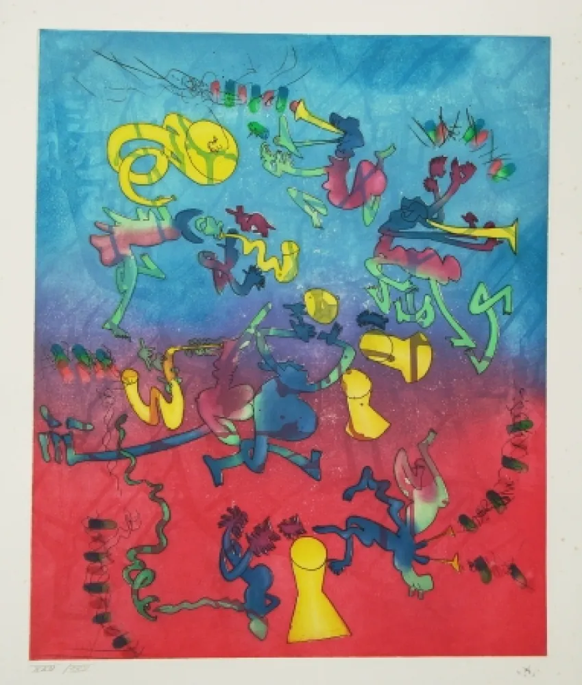 エッチングと　アクチアント Matta - Bande à Jazz