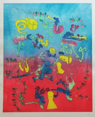 エッチングと　アクチアント Matta - Bande à Jazz