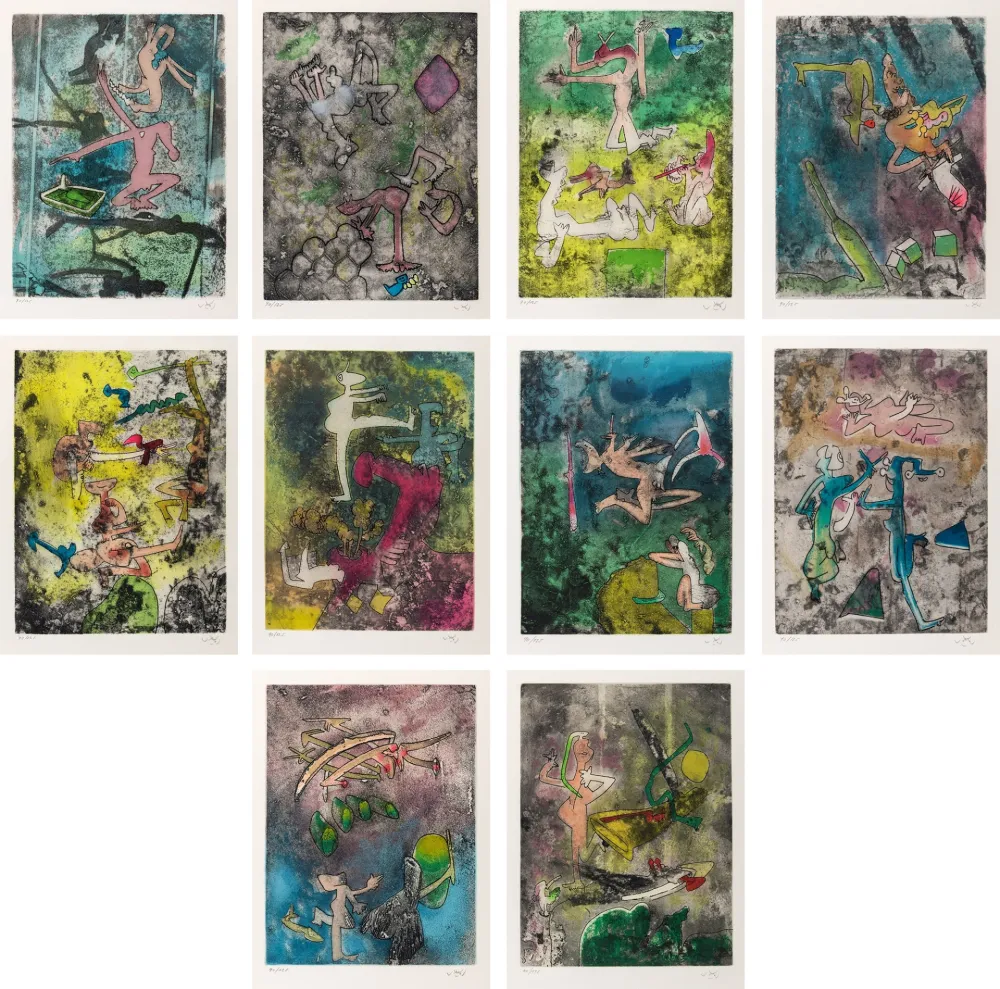 エッチングと　アクチアント Matta - Centre noeuds