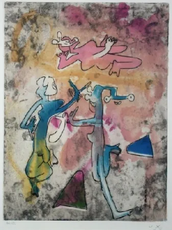 エッチングと　アクチアント Matta - Centre noeuds 8 (Antonin Artaud)