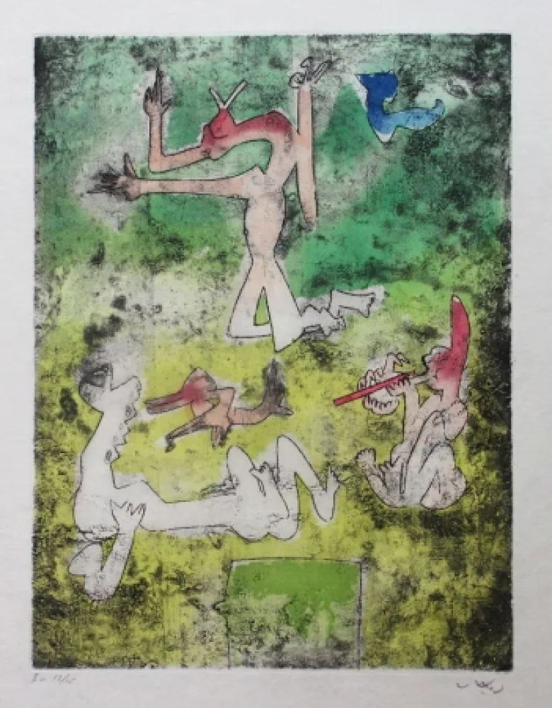 エッチングと　アクチアント Matta - Centre noeuds (Planche 10)