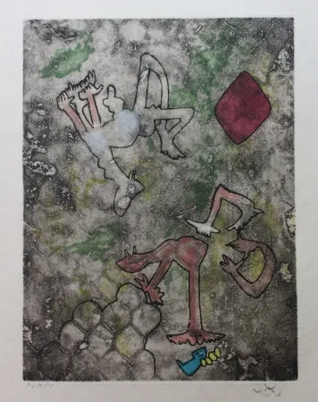 エッチングと　アクチアント Matta - Centre noeuds (Planche 2)