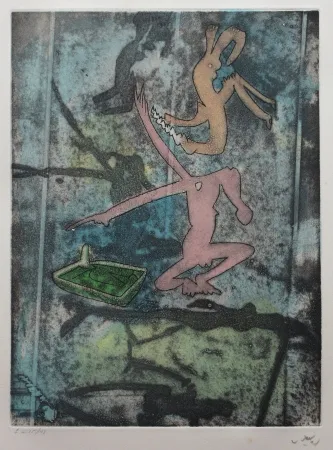 エッチングと　アクチアント Matta - Centre noeuds (Planche 4)