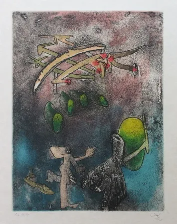 エッチングと　アクチアント Matta - Centre noeuds (Planche 6)