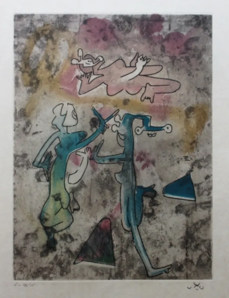 エッチングと　アクチアント Matta - Centre noeuds (Planche 8)