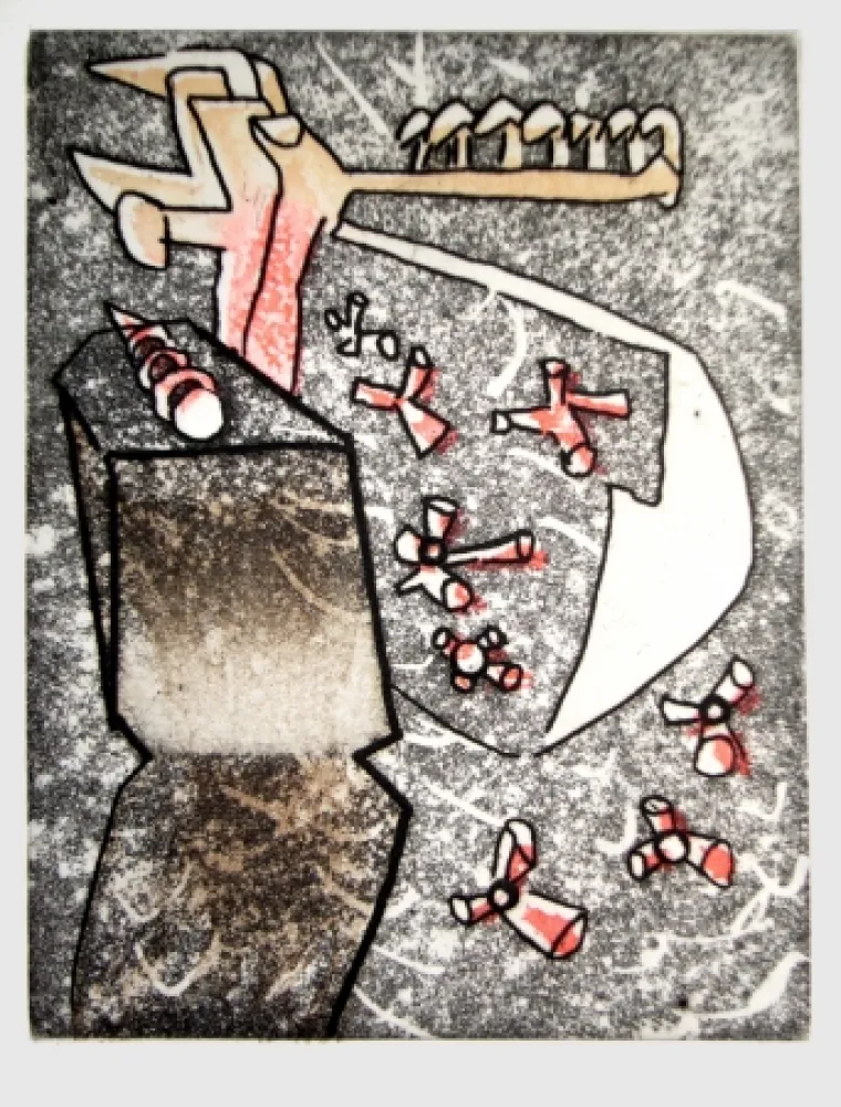 挿絵入り本 Matta - Comme un semis de lacunes