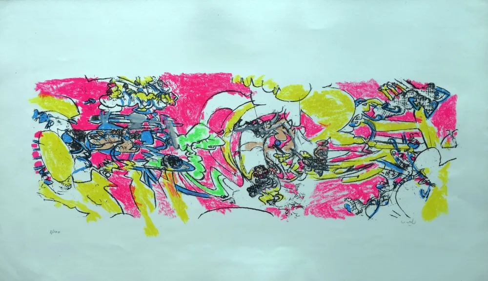 リトグラフ Matta - Composition 2