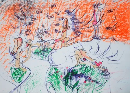 リトグラフ Matta - Composition 