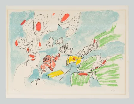 シルクスクリーン Matta - Composizione