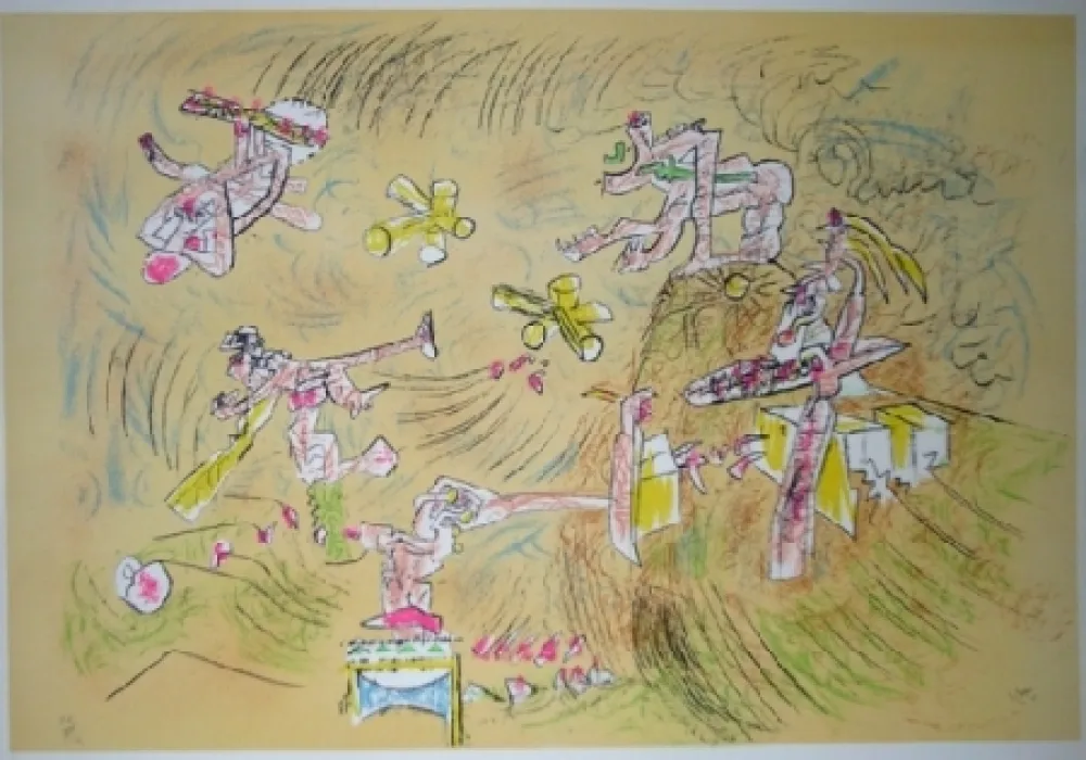 リトグラフ Matta - Crueaut'elle