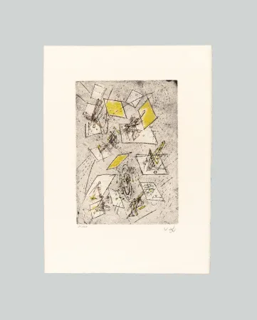彫版 Matta - Droites libérées