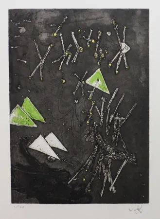 エッチングと　アクチアント Matta - Droites libérées (planche 11)