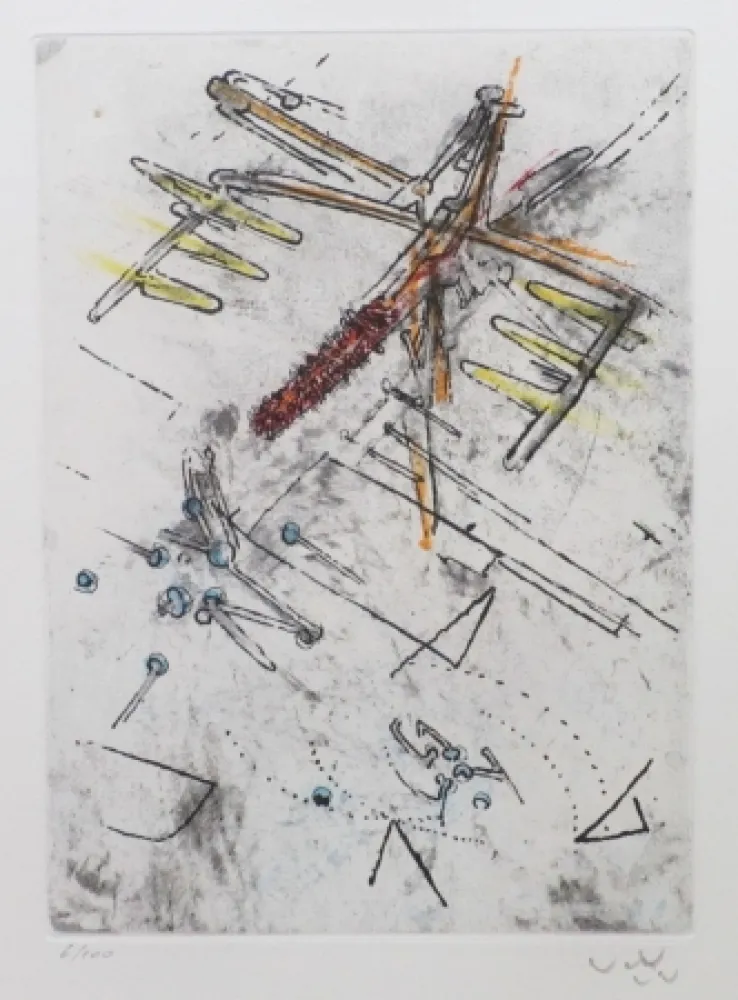 エッチングと　アクチアント Matta - Droites libérées (planche 12)