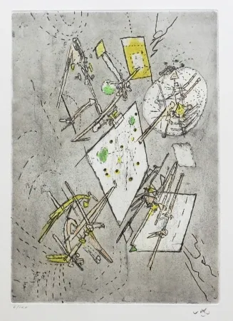 エッチングと　アクチアント Matta - Droites libérées (Planche 13)