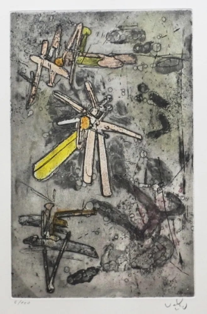 エッチングと　アクチアント Matta - Droites libérées (Planche 14)