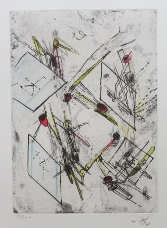 エッチングと　アクチアント Matta - Droites libérées (planche 6)