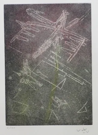 エッチングと　アクチアント Matta - Droites libérées (planche 8)