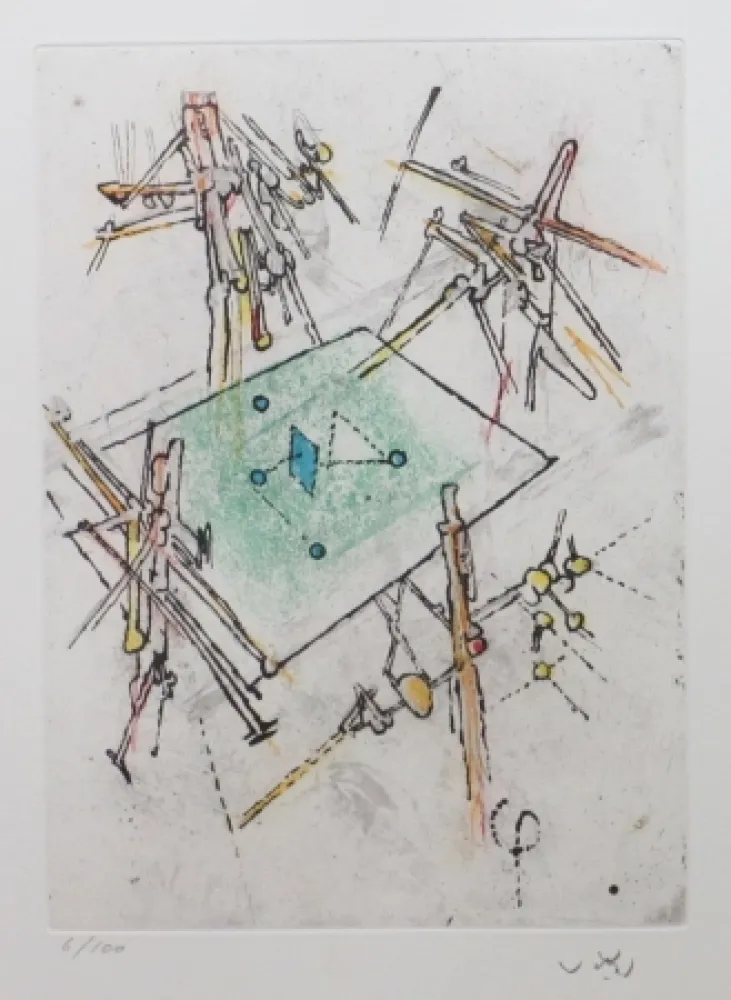 エッチングと　アクチアント Matta - Droites libérées (planche1)