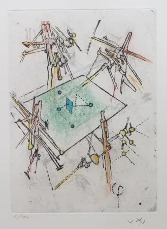 エッチングと　アクチアント Matta - Droites libérées (planche1)