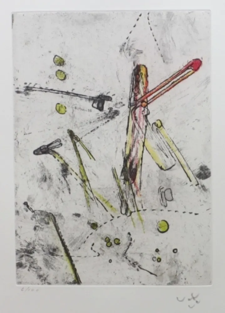 エッチングと　アクチアント Matta - Droites libérées (planche3)