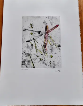 彫版 Matta - Droites Liberees, plate I