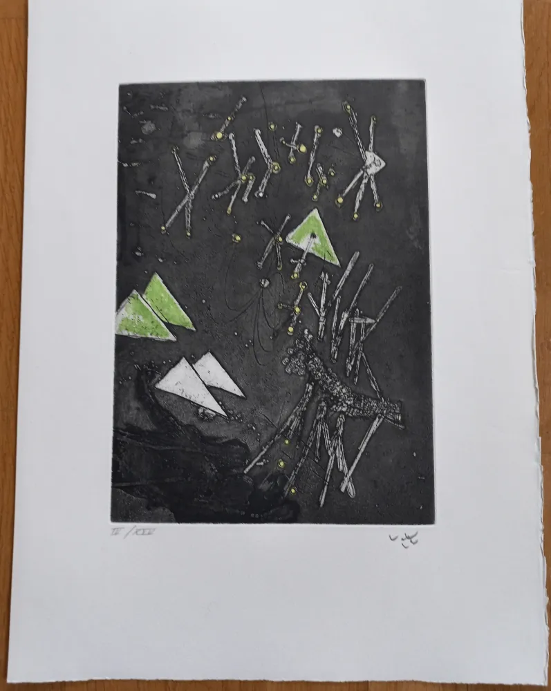 彫版 Matta - Droites Liberees, plate XI