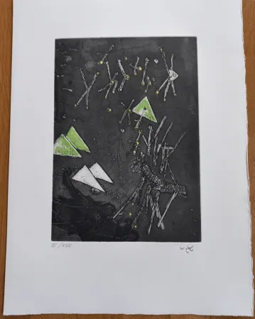 彫版 Matta - Droites Liberees, plate XI