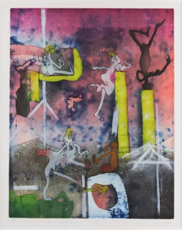 エッチングと　アクチアント Matta - Etre au monde 