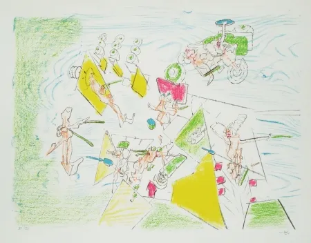 リトグラフ Matta - Falbala