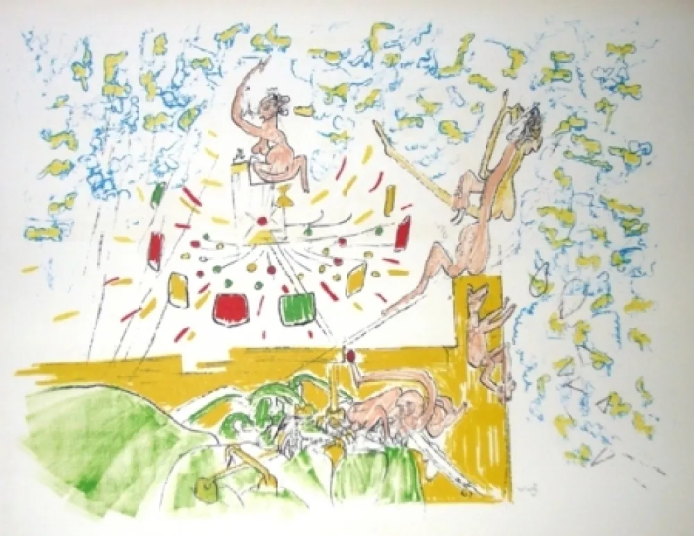 リトグラフ Matta - Fog Gog Magog