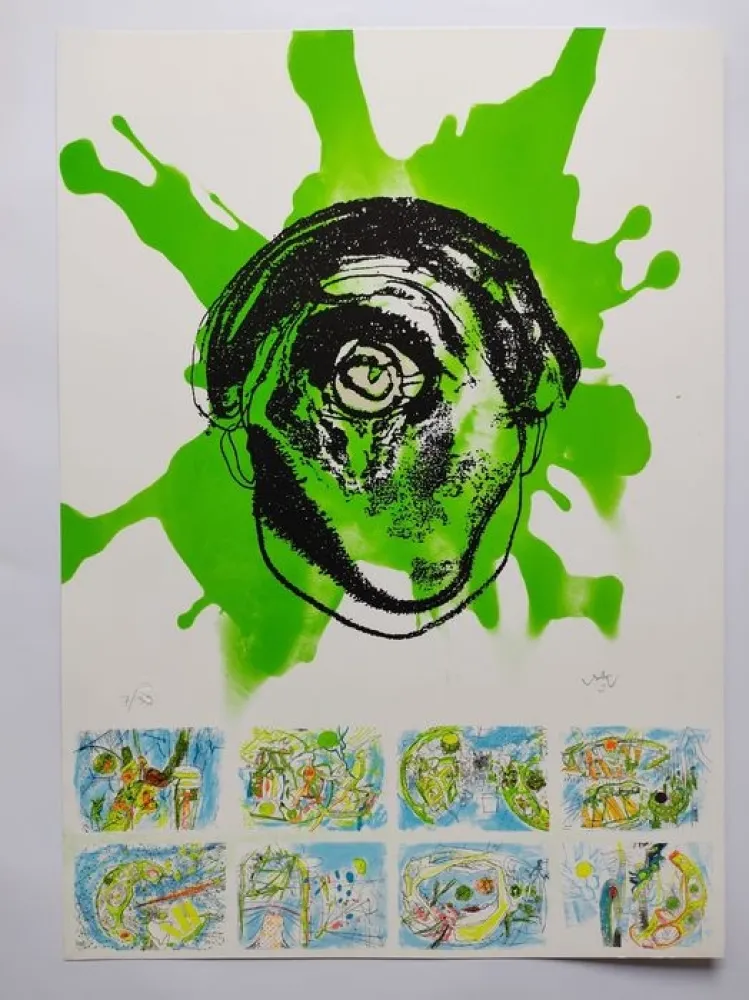 リトグラフ Matta - Hommage to Federico Garcia Lorca