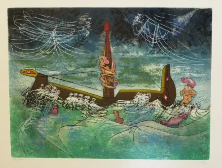 エッチングと　アクチアント Matta - Hom'mère - L'eautre (Planche 7)