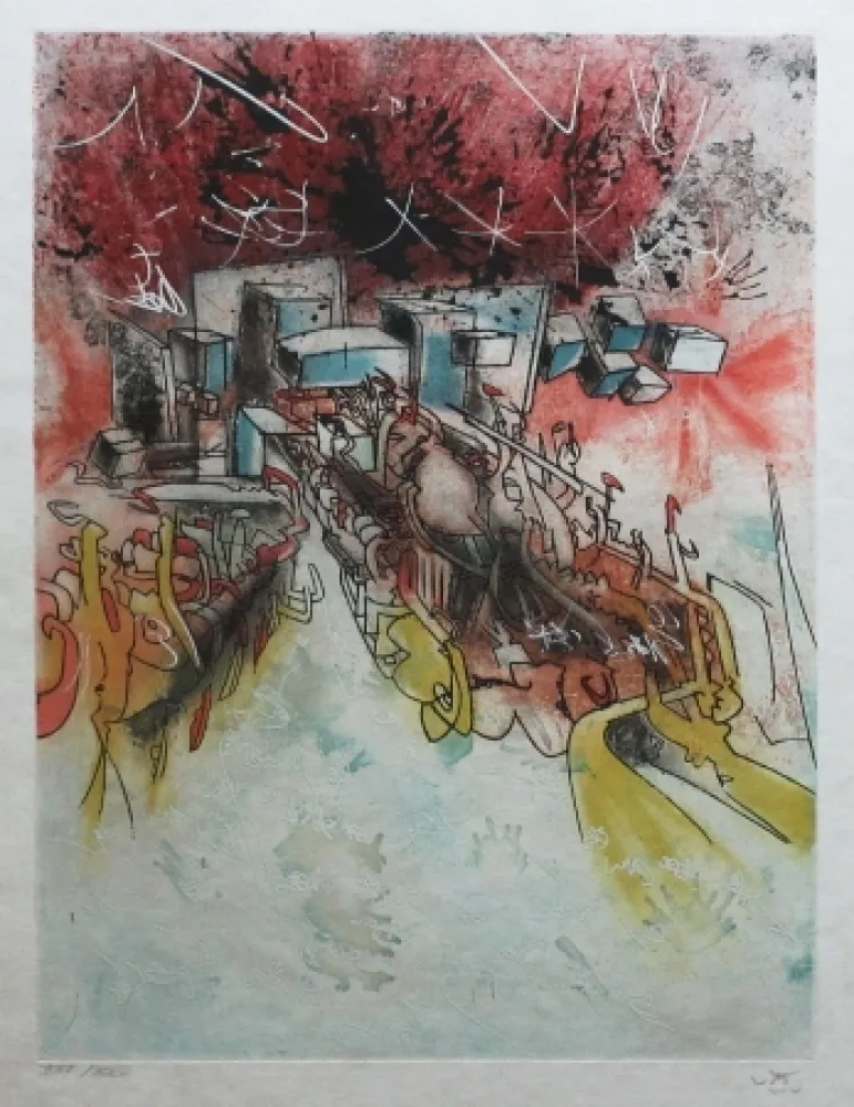 エッチングと　アクチアント Matta - Hom'mère - L'ergonaute - Le Palais d'hiver