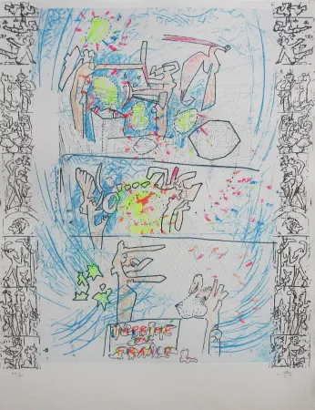 シルクスクリーン Matta - Imprimé en France