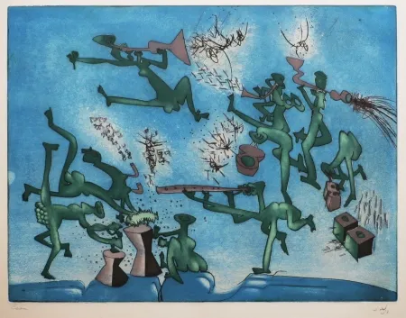 エッチングと　アクチアント Matta - Jazz Bande