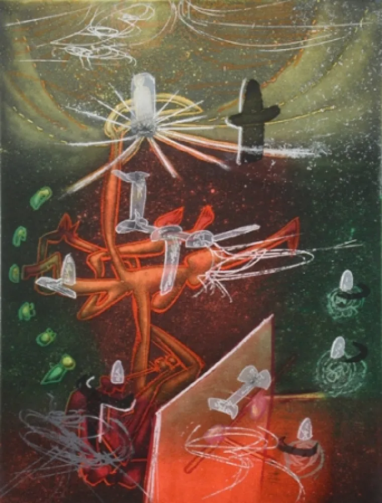 エッチングと　アクチアント Matta - Je Fixe des Vertiges