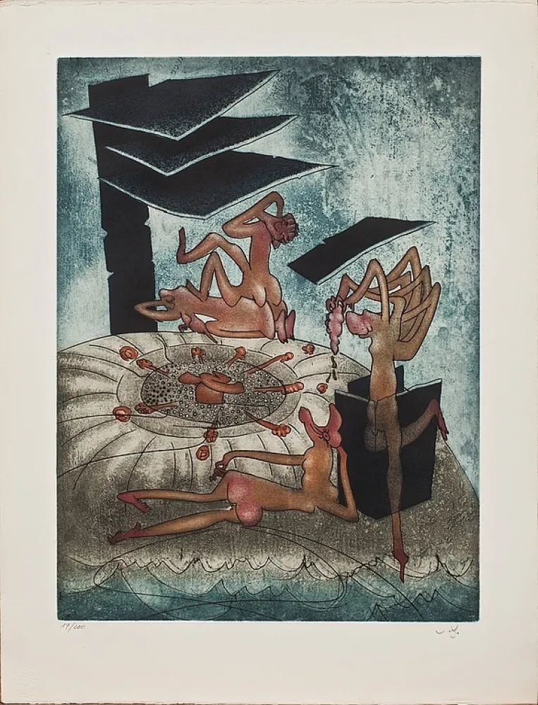 彫版 Matta - La danse de la morte 