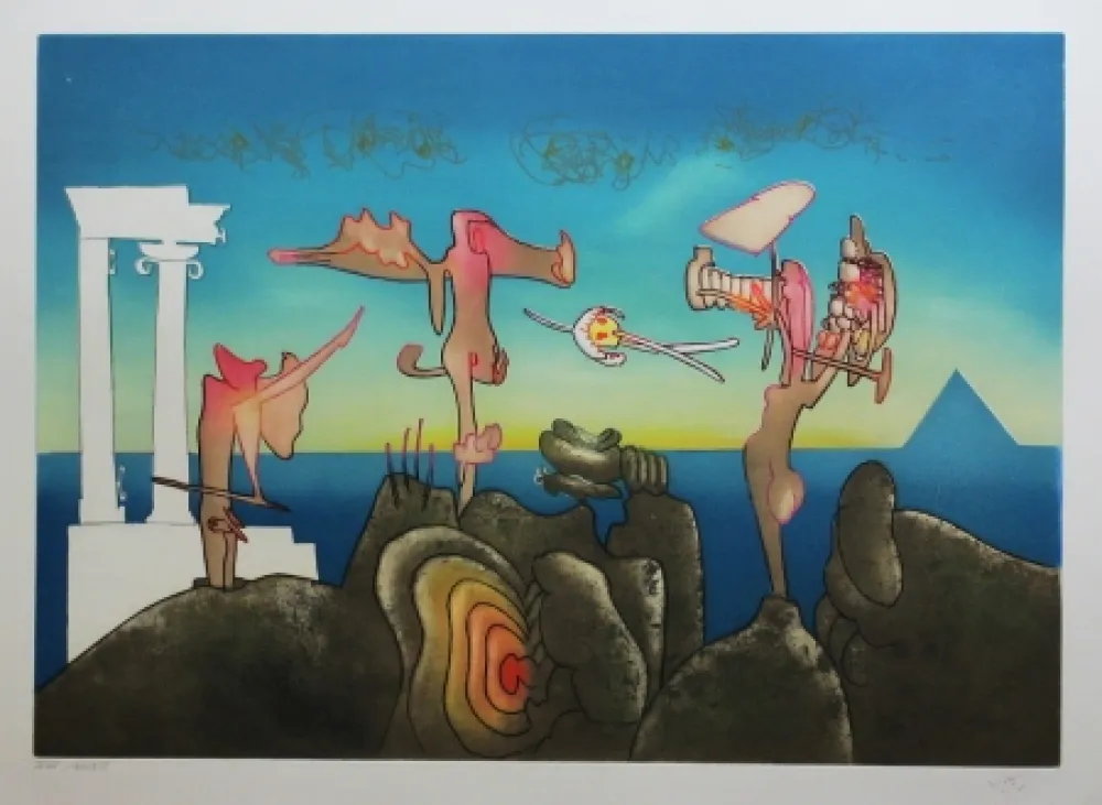 エッチングと　アクチアント Matta - L'arc obscur des heures