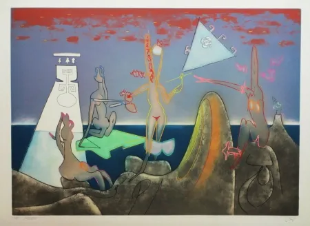 エッチングと　アクチアント Matta - L'Arc obscur des heures