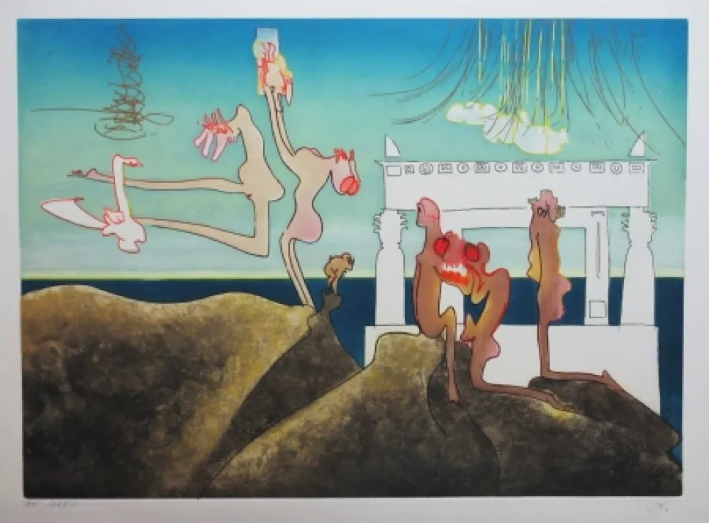 エッチングと　アクチアント Matta - L'Arc obscur des heures